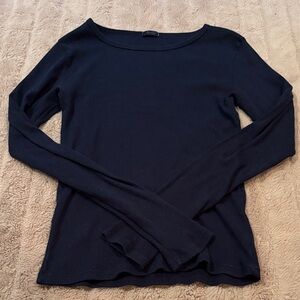 Brandy Melville long sleeve ribbed shirt (size OS)